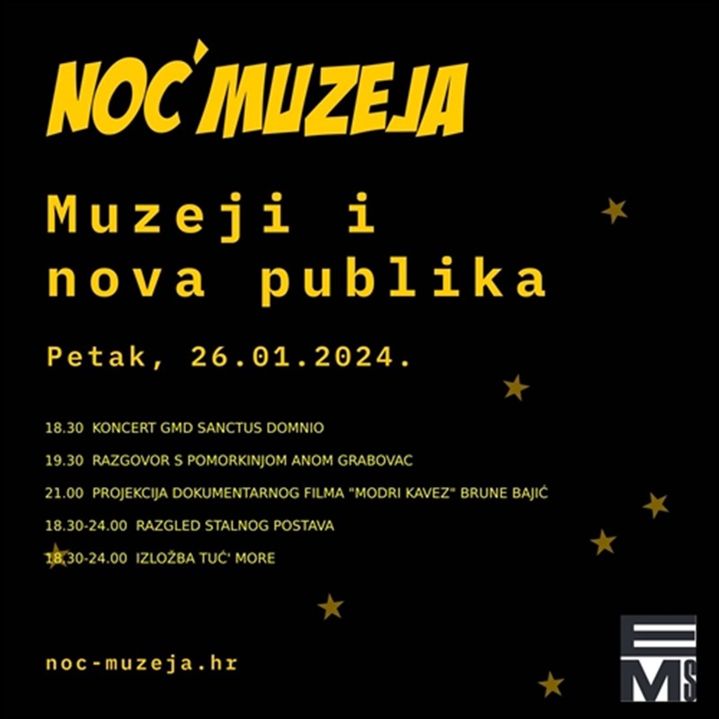 Najava 19. Noći muzeja u Etnografskom muzeju Split