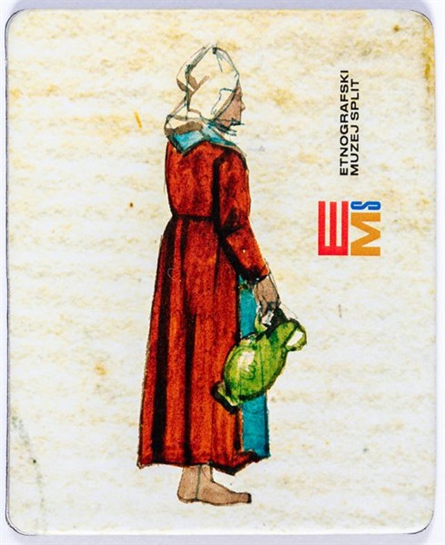 Magnet: Figura žene u nošnji, 1858.