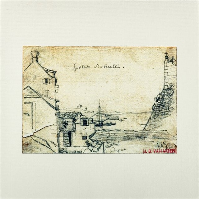 Poster: Predio Splita, 1858. (250x250 mm)