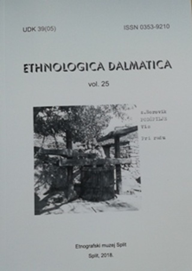 Ethnologica Dalmatica vol. 25