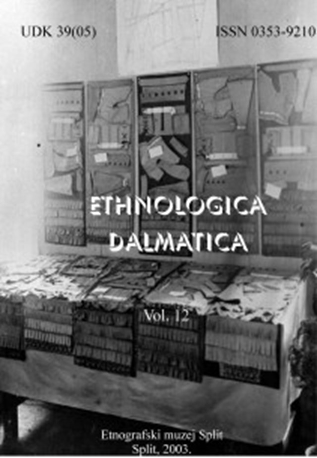 Ethnologica Dalmatica, vol. 12